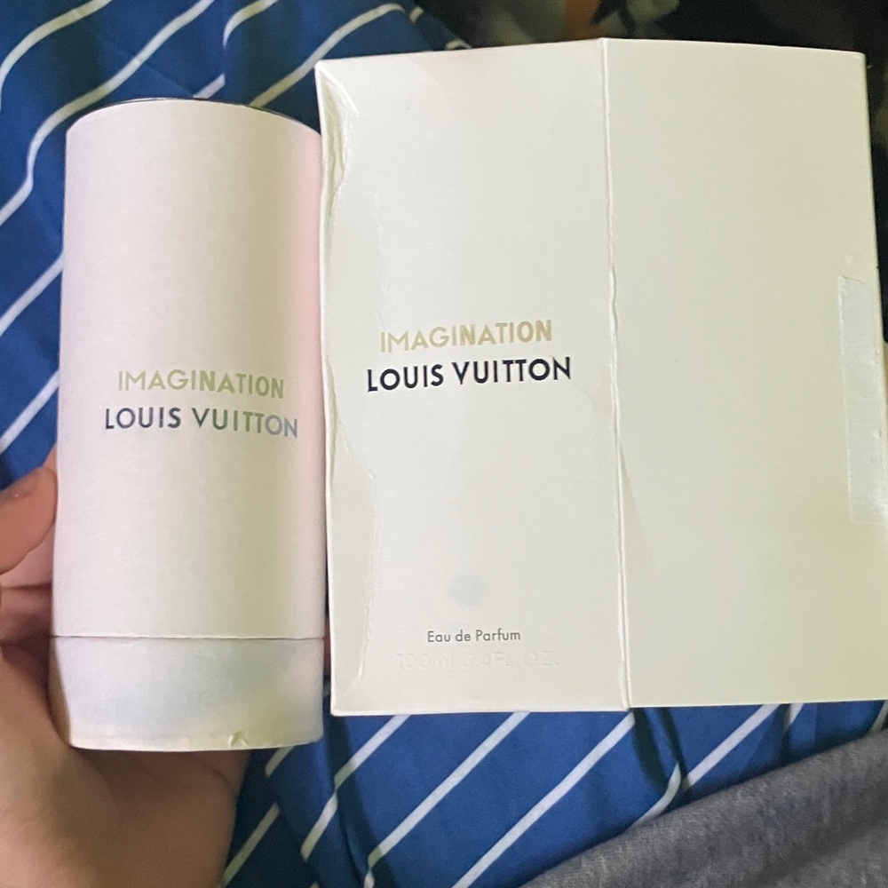 Louis Vuitton Imagination Perfume in White and Gold